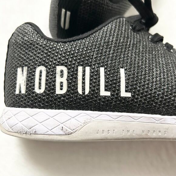 NoBull Project Women's Trainer Black Breathable SuperFabric Size 9.5 - Picture 4 of 6